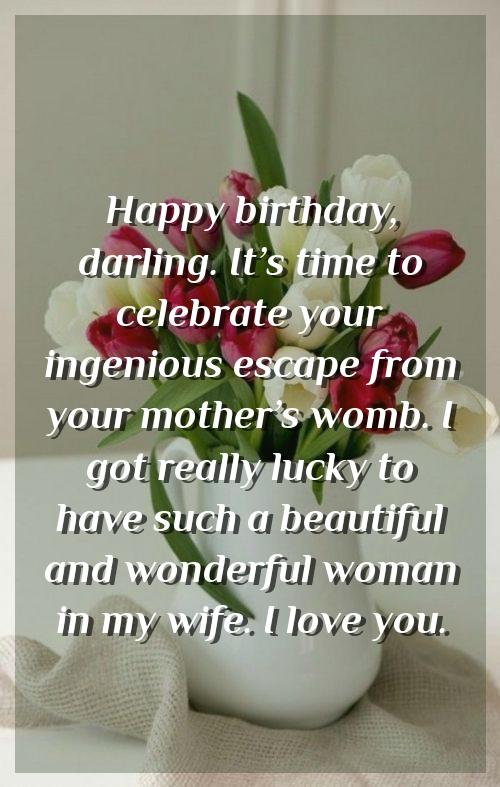 wife happy birthday wishes in marathi